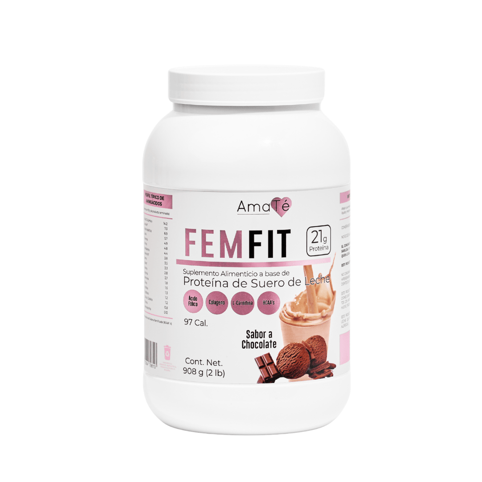 Proteína FEMFIT Chocolate – AmaTé