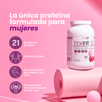 Thumbnail for Proteína FEMFIT Chocolate Mexicano Caliente